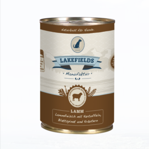 Lakefields Lamm mit Kartoffeln, Blattspinat und Kräutern 400g